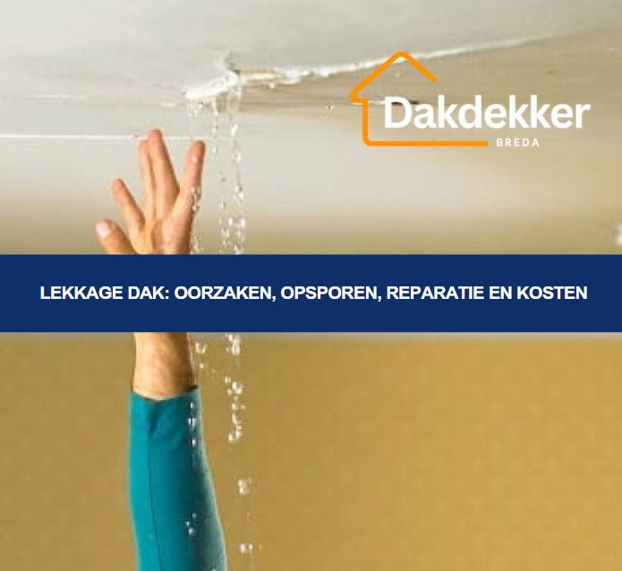Een situatie waarbij water door het dak heen sijpelt, vaak veroorzaakt door schade, slijtage of gebrekkige afwerking.