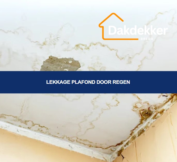lekkage plafond door regen